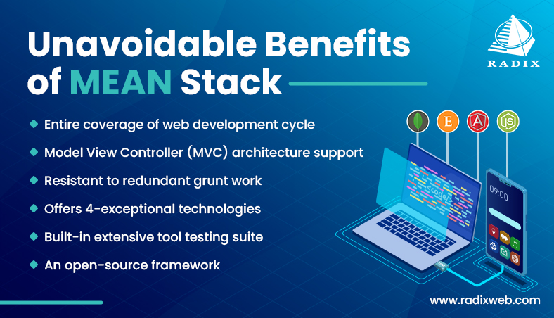Benefits and features in mern stack
